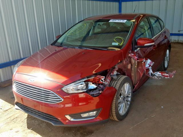 1FADP3N20FL247878 - 2015 FORD FOCUS TITA RED photo 2