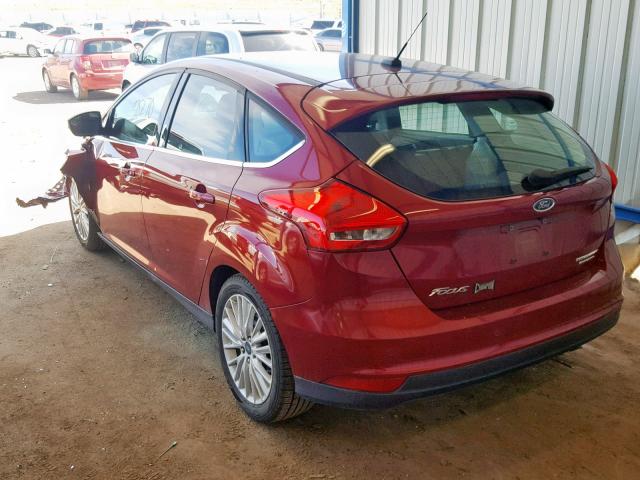 1FADP3N20FL247878 - 2015 FORD FOCUS TITA RED photo 3