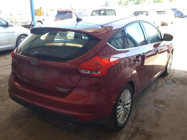 1FADP3N20FL247878 - 2015 FORD FOCUS TITA RED photo 4