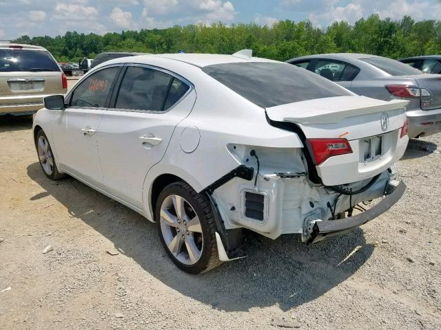 19VDE1F76FE007055 - 2015 ACURA ILX 20 TEC WHITE photo 3