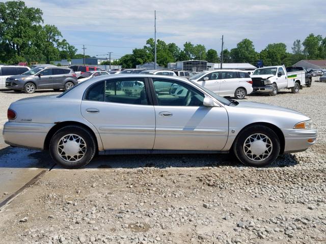 1G4HR54K1YU235573 - 2000 BUICK LESABRE LI SILVER photo 9