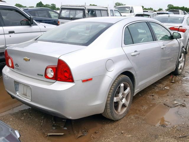 1G1ZC5E04AF215196 - 2010 CHEVROLET MALIBU 1LT 银色 照片 4