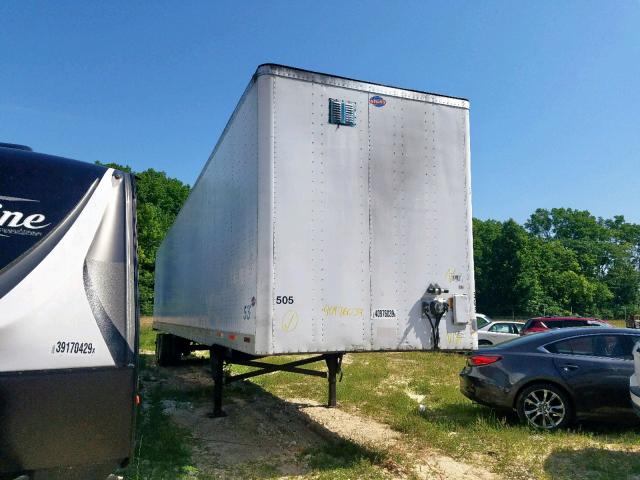 1UYVS25396G750822 - 2006 UTILITY TRAILER WHITE photo 1