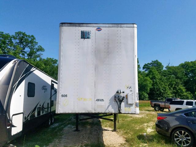 1UYVS25396G750822 - 2006 UTILITY TRAILER WHITE photo 2