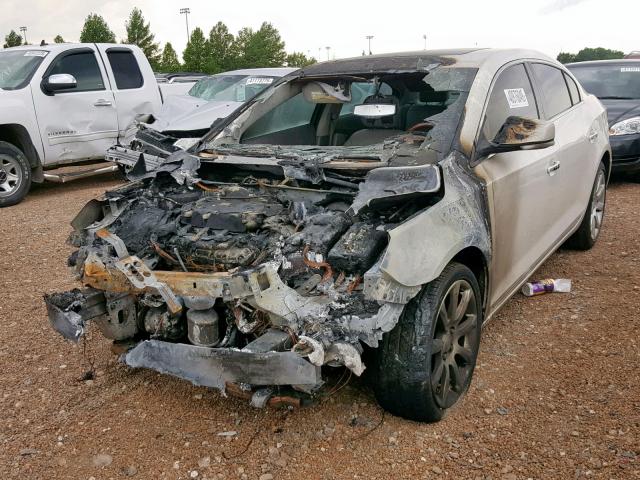 1G4GE5EV4AF264494 - 2010 BUICK LACROSSE C WHITE photo 2