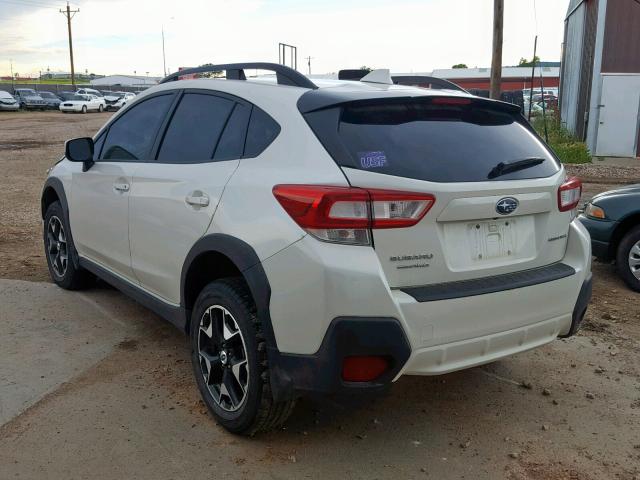 JF2GTABC0J9295912 - 2018 SUBARU CROSSTREK WHITE photo 3