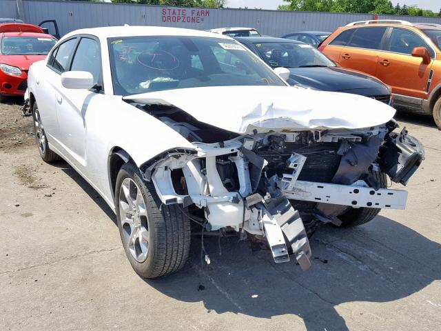 2C3CDXJG7GH134410 - 2016 DODGE CHARGER SX WHITE photo 1