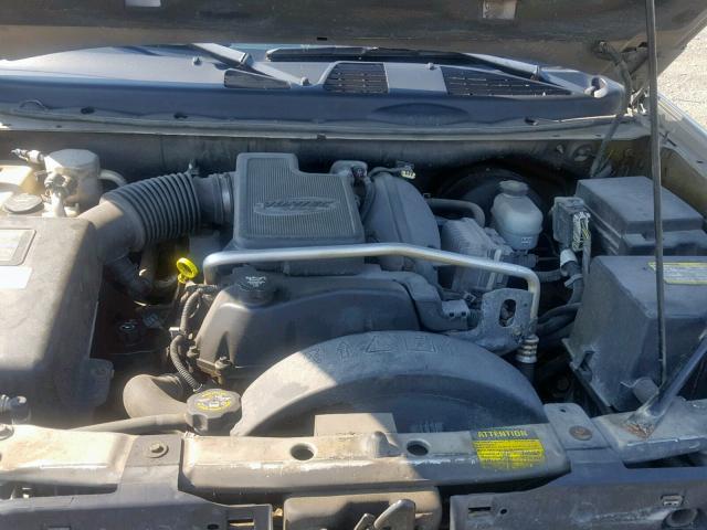 1GKDT13S042399177 - 2004 GMC ENVOY SILVER photo 7