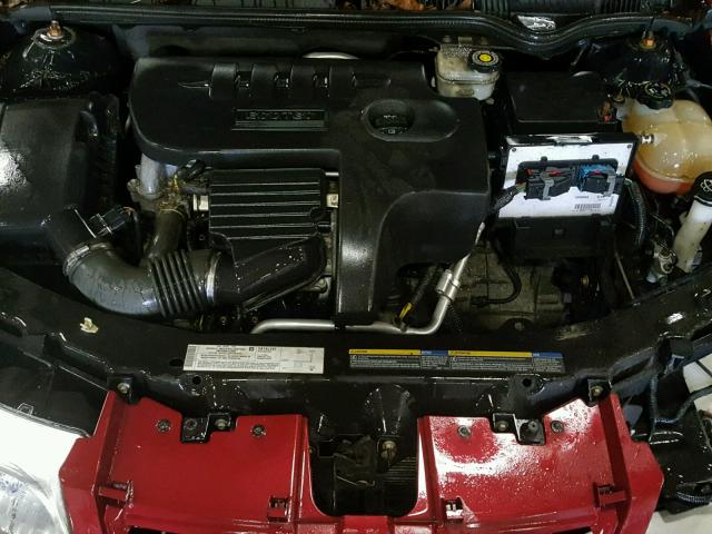 1G8AZ52F45Z168245 - 2005 SATURN ION LEVEL 勃艮第红 照片 7