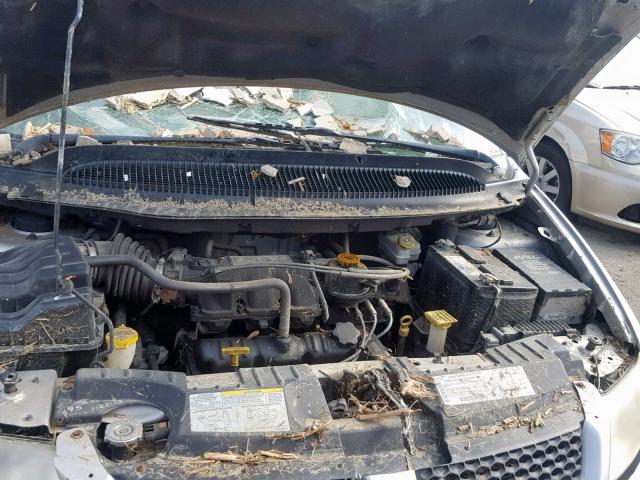 1D4GP253X3B163825 - 2003 DODGE CARAVAN SE SILVER photo 7