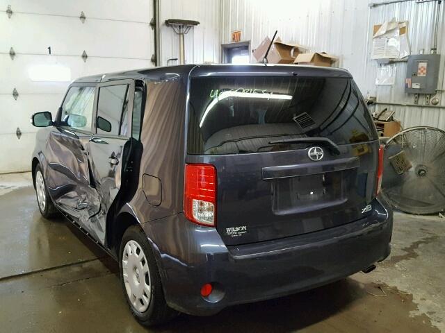 JTLZE4FE3CJ018708 - 2012 TOYOTA SCION XB Mavi foto 3
