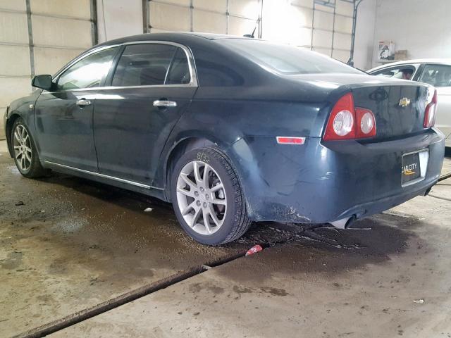 1G1ZK57778F175381 - 2008 CHEVROLET MALIBU LTZ შავი ფოტო 3