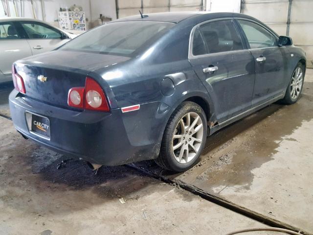 1G1ZK57778F175381 - 2008 CHEVROLET MALIBU LTZ შავი ფოტო 4