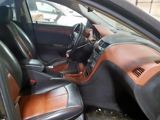 1G1ZK57778F175381 - 2008 CHEVROLET MALIBU LTZ შავი ფოტო 5