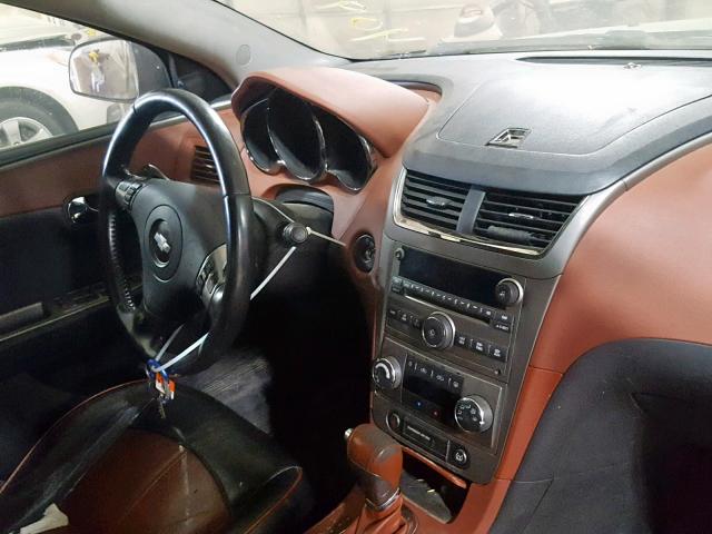 1G1ZK57778F175381 - 2008 CHEVROLET MALIBU LTZ შავი ფოტო 9