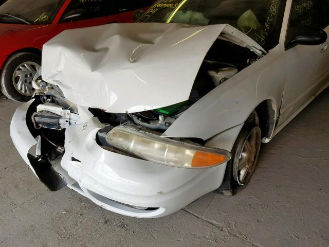 1G3NL52FX4C150066 - 2004 OLDSMOBILE ALERO GL WHITE photo 10