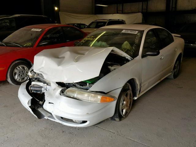 1G3NL52FX4C150066 - 2004 OLDSMOBILE ALERO GL WHITE photo 2