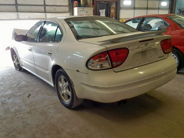 1G3NL52FX4C150066 - 2004 OLDSMOBILE ALERO GL WHITE photo 3