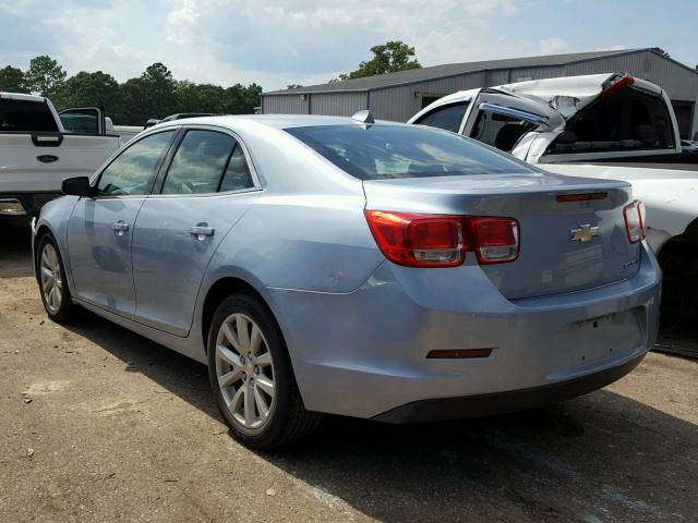 1G11E5SA0DU108134 - 2013 CHEVROLET MALIBU 2LT BLUE photo 3