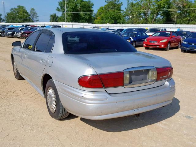 1G4HP52K434157520 - 2003 BUICK LESABRE CU SILVER photo 3