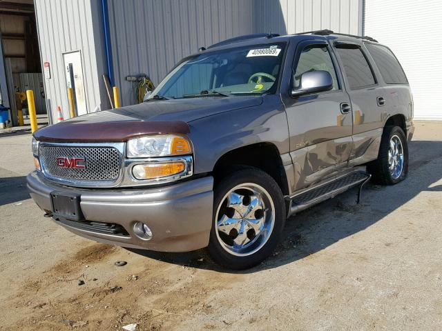 1GKEK63U25J177222 - 2005 GMC YUKON DENA TAN photo 2