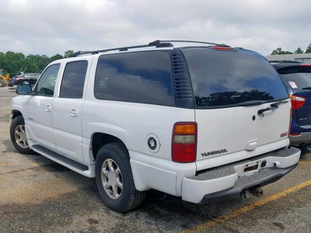 1GKFK66U93J234173 - 2003 GMC YUKON XL D WHITE photo 3