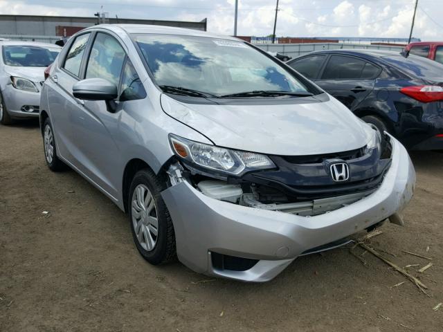 3HGGK5G57FM786667 - 2015 HONDA FIT LX SILVER photo 1