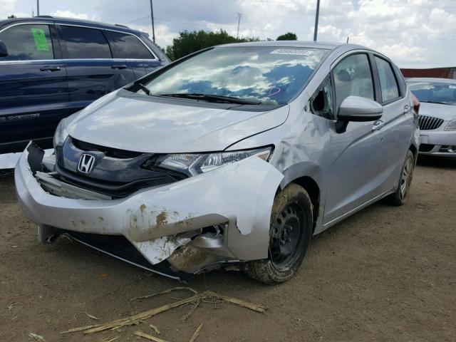 3HGGK5G57FM786667 - 2015 HONDA FIT LX SILVER photo 2