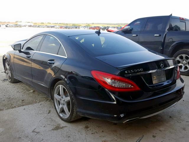 WDDLJ7DB8DA084573 - 2013 MERCEDES-BENZ CLS 550 BLACK photo 3