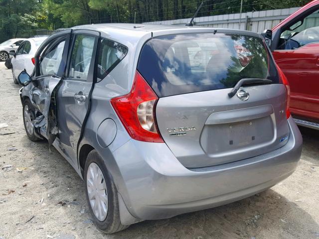 3N1CE2CP8EL388496 - 2014 NISSAN VERSA NOTE SILVER photo 3