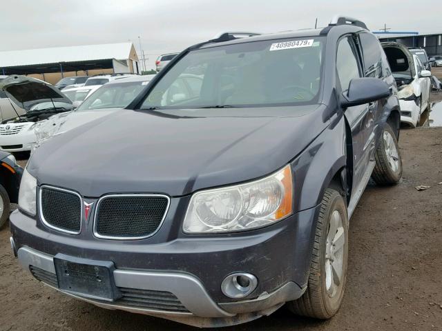 2CKDL43F386310462 - 2008 PONTIAC TORRENT CHARCOAL photo 2