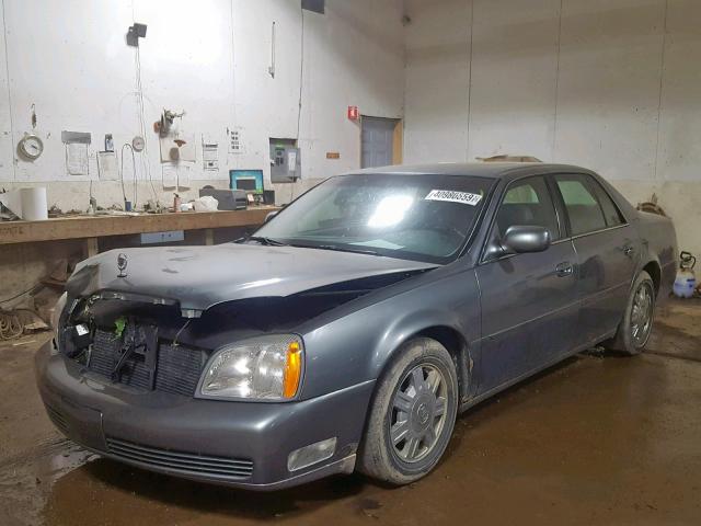 1G6KD57Y93U271886 - 2003 CADILLAC DEVILLE GRAY photo 2