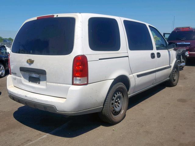 1GNDV13128D206557 - 2008 CHEVROLET UPLANDER WHITE photo 4