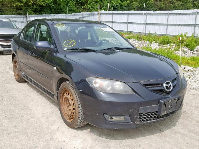 JM1BK323871754375 - 2007 MAZDA 3 S BLACK photo 1