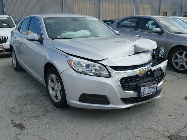 1G11C5SL1FU118438 - 2015 CHEVROLET MALIBU 1LT SILVER photo 1