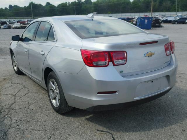 1G11C5SL1FU118438 - 2015 CHEVROLET MALIBU 1LT SILVER photo 3
