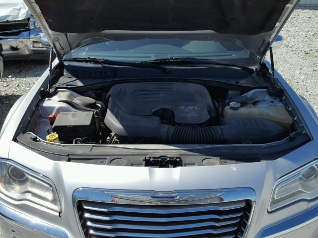 2C3CCACG0CH216471 - 2012 CHRYSLER 300 LIMITE SILVER photo 7