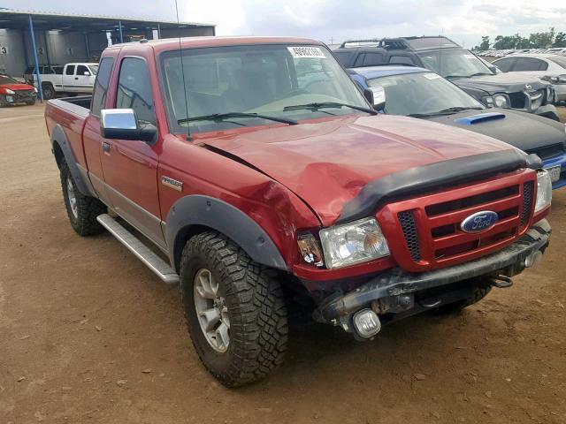 1FTZR15E47PA31955 - 2007 FORD RANGER SUP RED photo 1