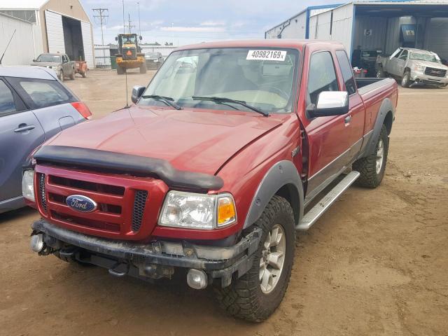 1FTZR15E47PA31955 - 2007 FORD RANGER SUP RED photo 2