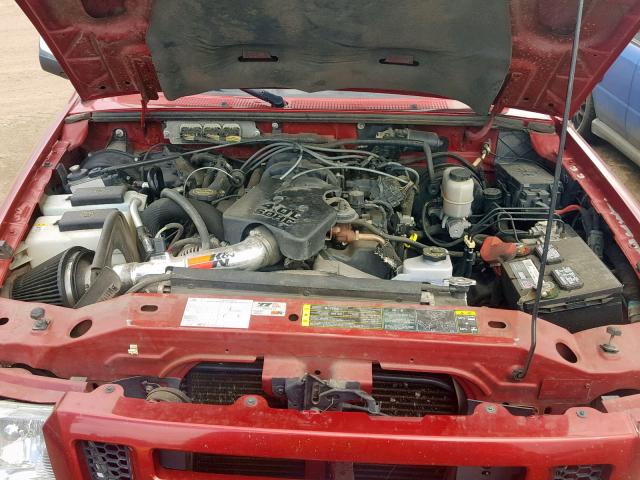 1FTZR15E47PA31955 - 2007 FORD RANGER SUP RED photo 7