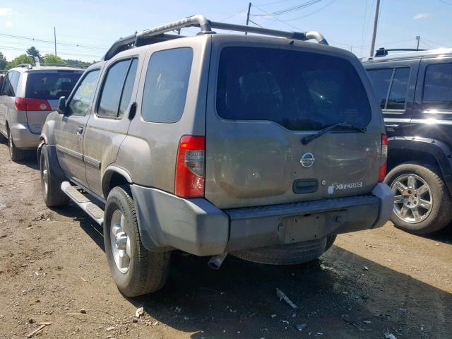 5N1ED28Y33C656983 - 2003 NISSAN XTERRA XE BROWN photo 3