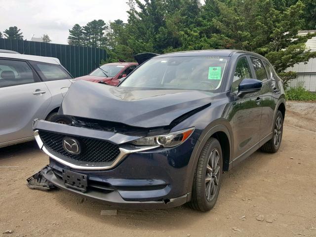 JM3KFBCM2J0455071 - 2018 MAZDA CX-5 TOURI BLUE photo 2