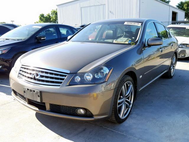 JNKAY01E27M313270 - 2007 INFINITI M35 BASE GRAY photo 2