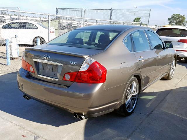 JNKAY01E27M313270 - 2007 INFINITI M35 BASE GRAY photo 4