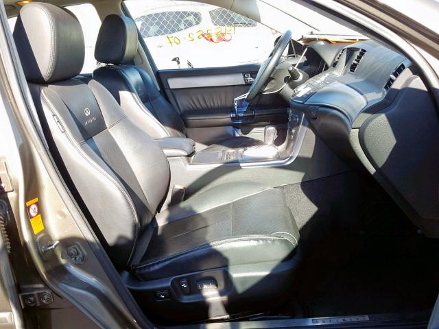 JNKAY01E27M313270 - 2007 INFINITI M35 BASE GRAY photo 5