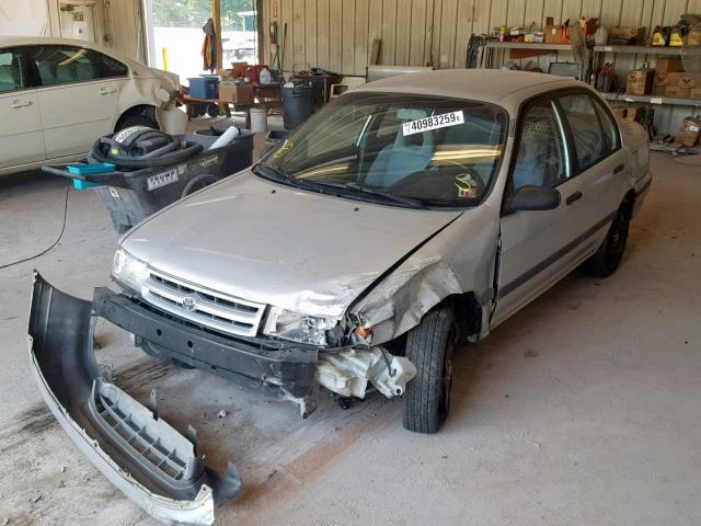 JT2EL43T8P0338596 - 1993 TOYOTA TERCEL DX SILVER photo 2