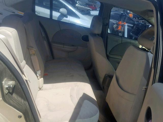 1G8AJ52FX4Z131254 - 2004 SATURN ION LEVEL BEIGE photo 6