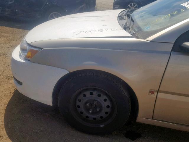 1G8AJ52FX4Z131254 - 2004 SATURN ION LEVEL BEIGE photo 9