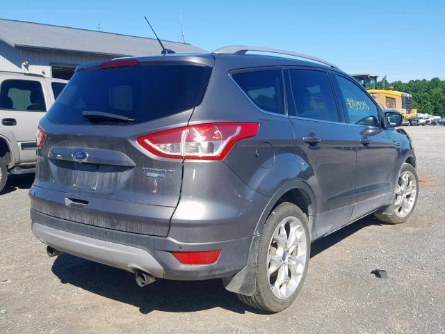 1FMCU9J93DUA70122 - 2013 FORD ESCAPE TIT GRAY photo 4