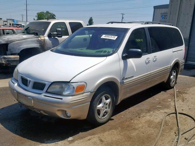 1GMDX03E6XD125216 - 1999 PONTIAC MONTANA / WHITE photo 2